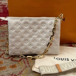 Louis Vuitton Coussin PM Cream handbag